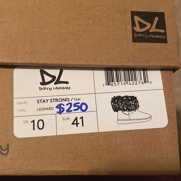 New! Leopard fur boots (women’s) - Picture 5 of 7